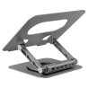 Podstawka pod laptopa z hubem USB-C 5w1 Unitek D1109CGY0