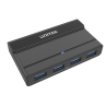 Przełącznik KVM USB-C do 2 komputerów 4x USB-A 5Gbps | Unitek