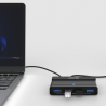 Przełącznik KVM USB-C do 2 komputerów 4x USB-A 5Gbps | Unitek