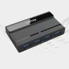 Przełącznik KVM USB-C do 2 komputerów 4x USB-A 5Gbps | Unitek