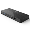 Przełącznik KVM Hub USB-C stacja dokująca 4K LAN | Unitek D1077A