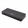 Przełącznik KVM Hub USB-C stacja dokująca 4K LAN | Unitek D1077A