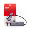 Aktywny Hub USB-C 6w1 HDMI 4K RJ45 PD 100W | Unitek H1112F