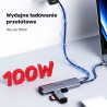 Aktywny Hub USB-C 6w1 HDMI 4K RJ45 PD 100W | Unitek H1112F