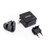 Ładowarka GaN 65W 2x USB-C USB-A adaptery UK/US/EU | Unitek