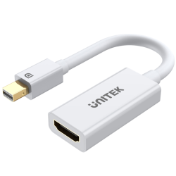 Adapter miniDisplayPort do HDMI 4K biały | Unitek Y-6331