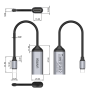 Adapter przejściówka USB-C do HDMI 2.0 4K 60Hz | Unitek