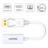 Adapter DisplayPort do HDMI 4K biały | Unitek Y-6332