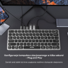 Klawiatura z hubem USB-C stacja dokująca 9w1 4K 60Hz | Unitek