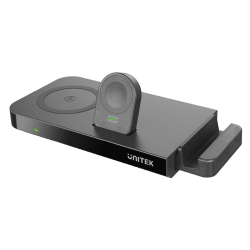 Stacja ładowania indukcyjna 3w1 MagSafe 48W USB-C | Unitek