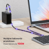 Klawiatura z hubem USB-C stacja dokująca 9w1 4K 60Hz | Unitek