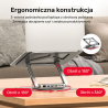 Obrotowa podstawka pod laptopa z hubem USB-C 4K HDMI | Unitek