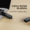 Czytnik kart SD i microSD USB-C 3.0 5Gbps | Unitek Y-9328
