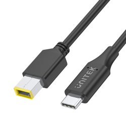 Kabel zasilający USB-C do Lenovo DC 11x4,5 mm 65W | Unitek