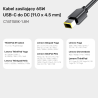 Kabel zasilający USB-C do Lenovo DC 11x4,5 mm 65W | Unitek