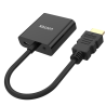 Adapter HDMI do VGA z audio czarny Full HD | Unitek Y-6333