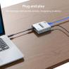 Ekstender HDMI 2.0 przez Ethernet RJ45 4K 60Hz 60m | Unitek