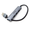 Hub USB-A rozdzielacz 4 porty aluminiowy | Unitek H1208A