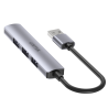 Hub USB-A rozdzielacz 4 porty aluminiowy | Unitek H1208A