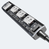 Hub USB-A rozdzielacz 4 porty aluminiowy | Unitek H1208A