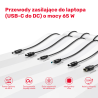 Kabel zasilający USB-C do Lenovo DC 4x1,7 mm 65W | Unitek
