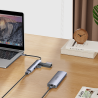 Hub USB-C rozdzielacz 4 porty USB-A aluminiowy | Unitek H1208B