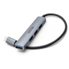 Hub USB-C rozdzielacz 4 porty USB-A aluminiowy | Unitek H1208B