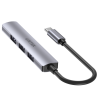 Hub USB-C rozdzielacz 4 porty USB-A aluminiowy | Unitek H1208B